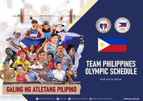 Team Philippines Schedule .